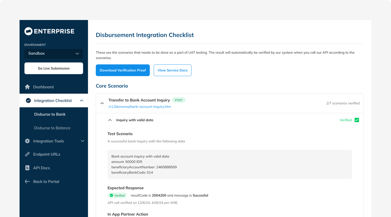 UAT Testing Checklist